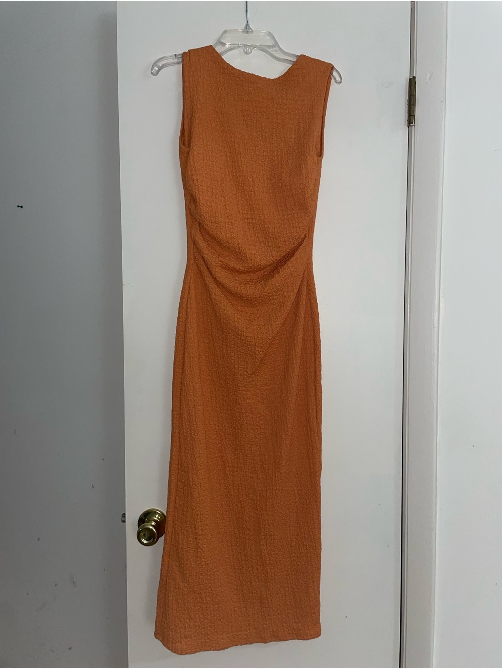 See You Monday NWT orange maxi body on dress Size M